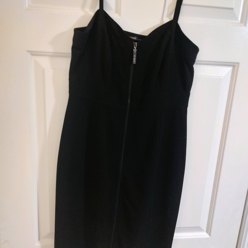 Kensie Strapless Black Dress
